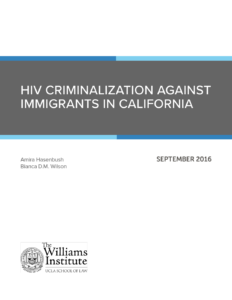 Criminalization Report - the Williams Institute